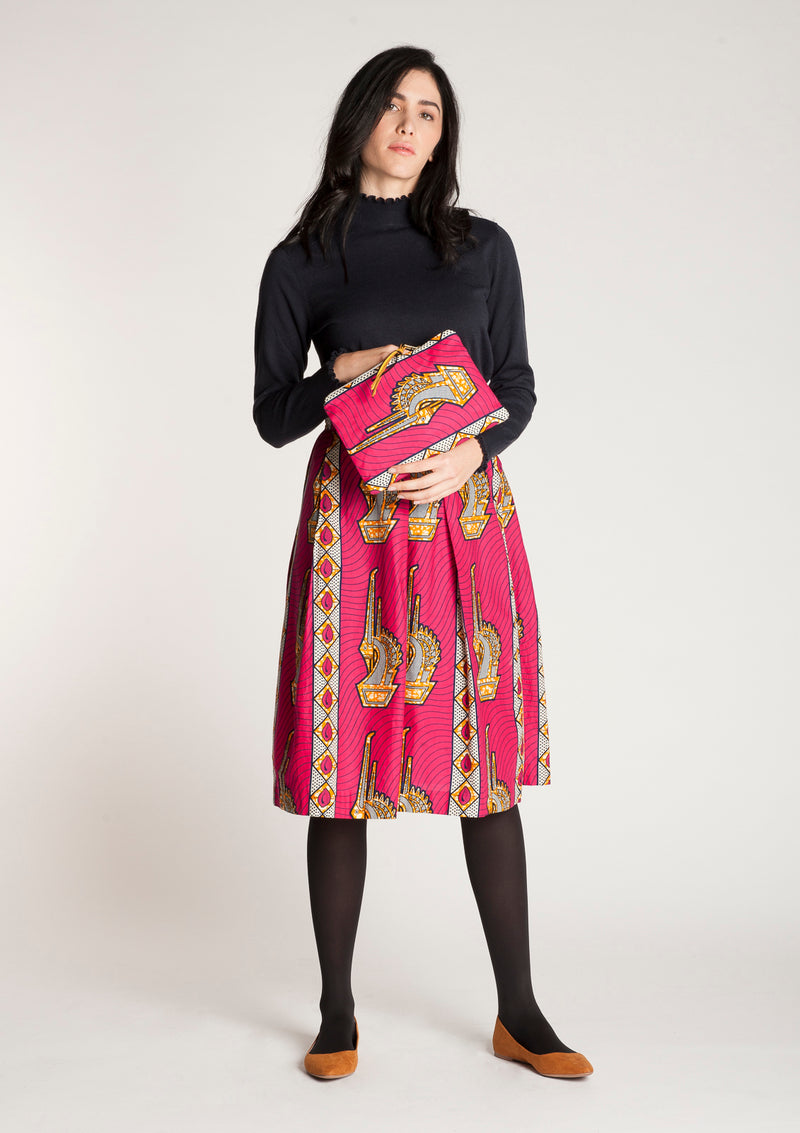 Roxy Rust Tussah Skirt – Elise Design